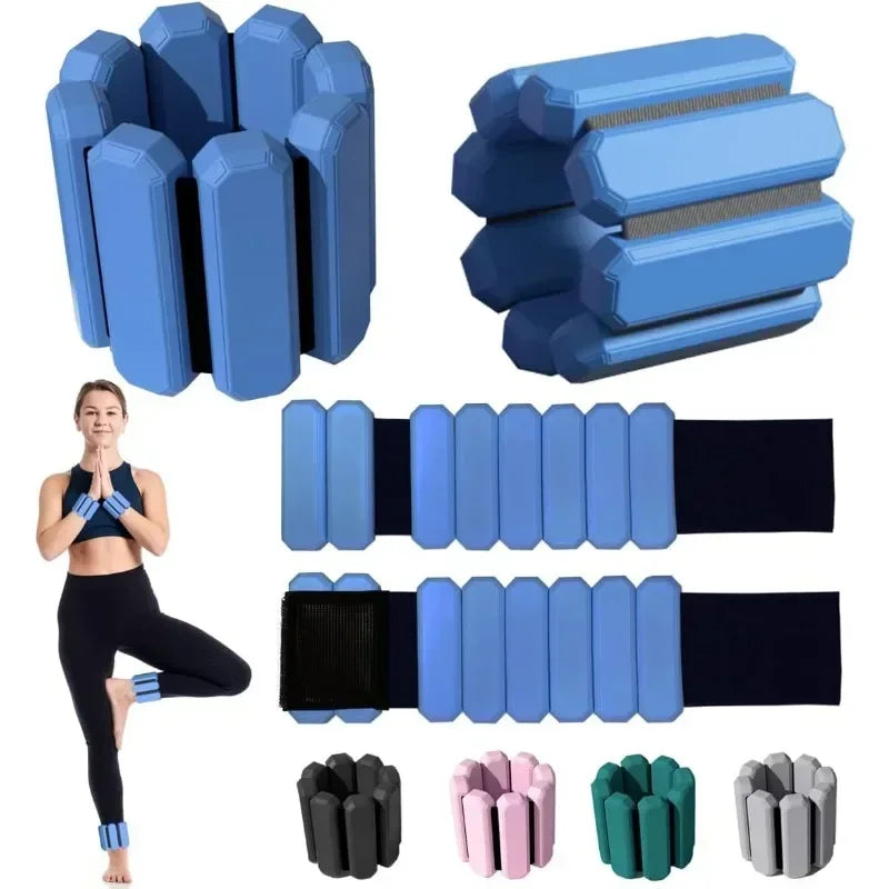 Adjustable Wrist & Ankle Weights for Fitness Training