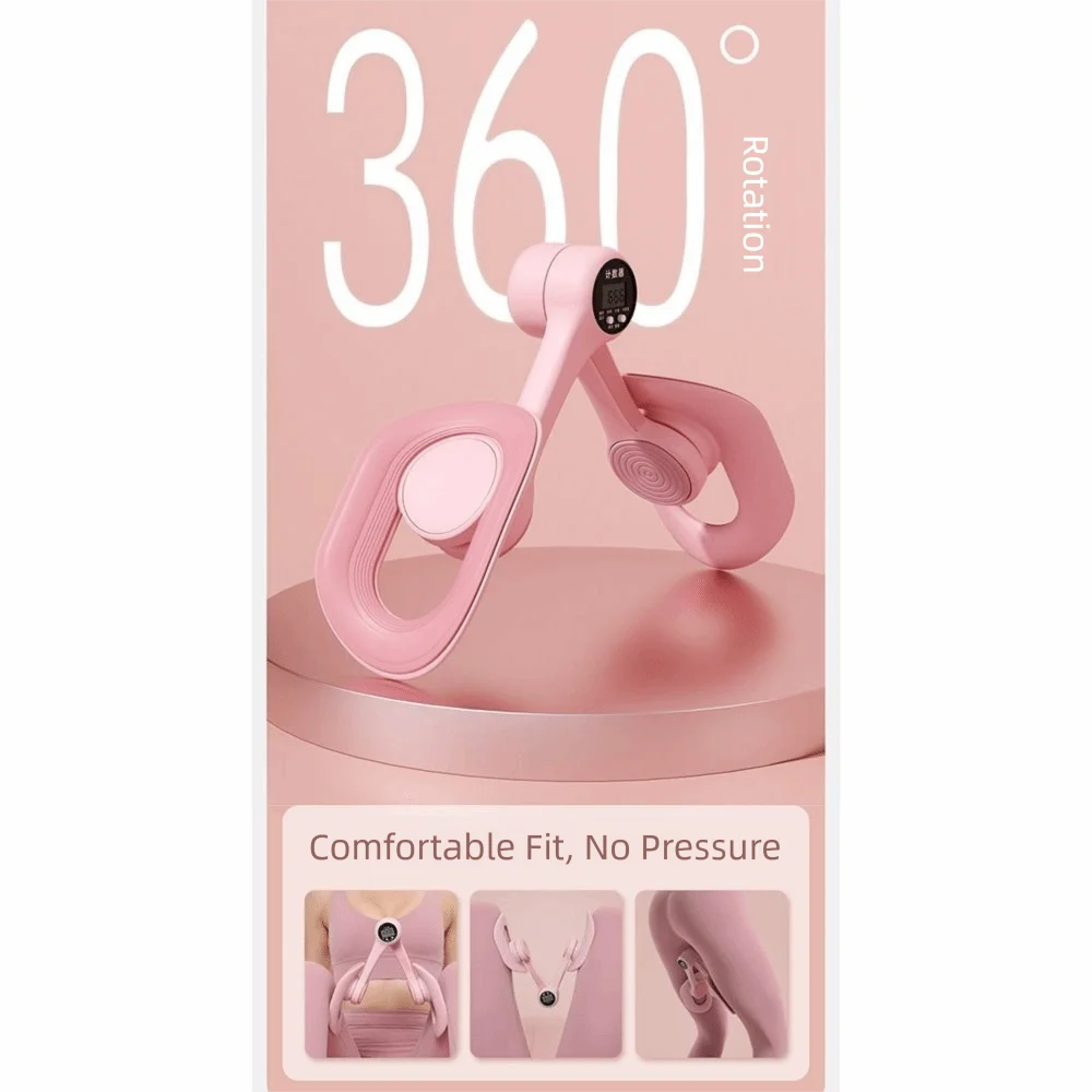 Non-Slip Thigh Master with Counter