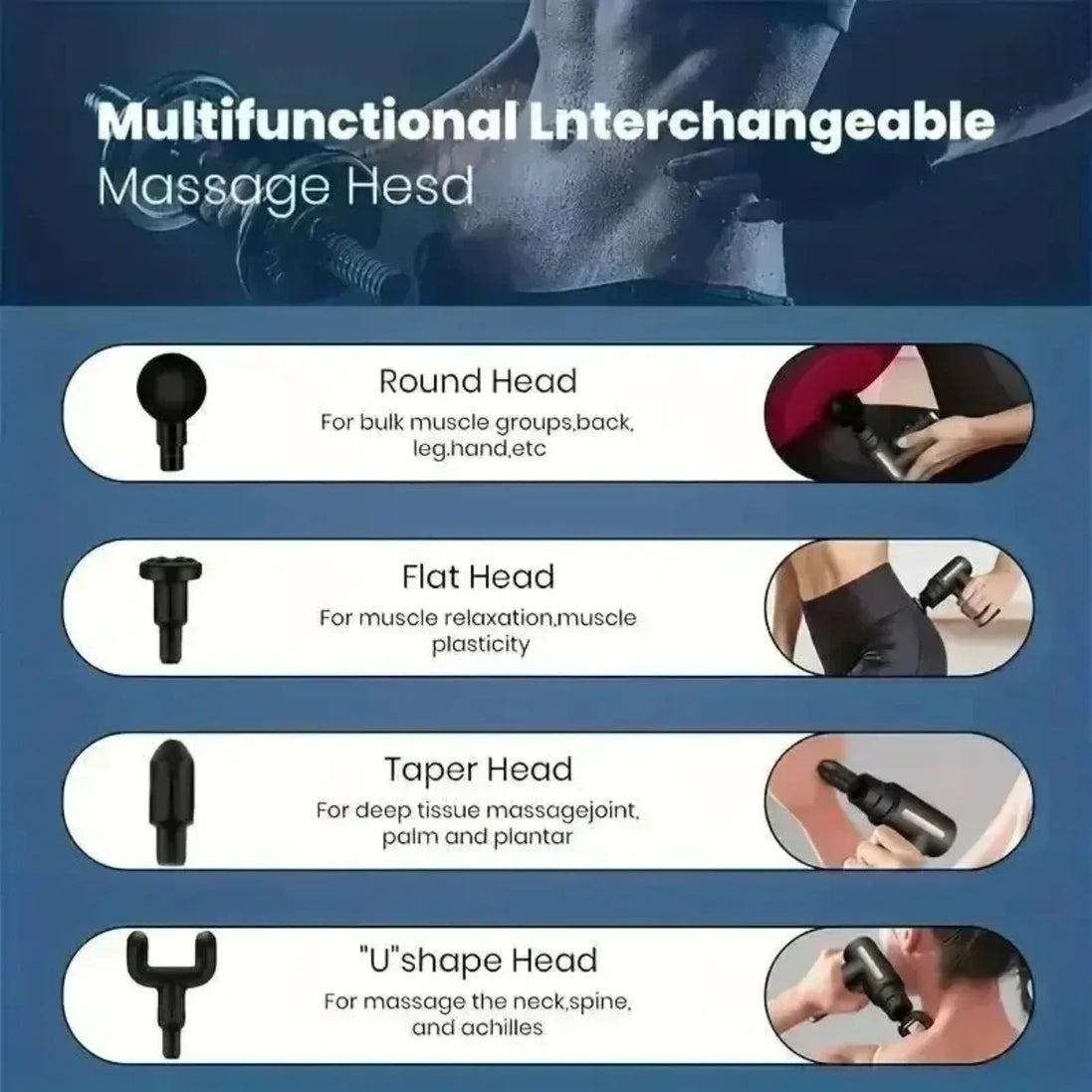 Electric Vibration Massage Gun for Neck & Body