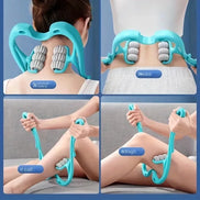 6 Wheel Pressure Point Neck Massager