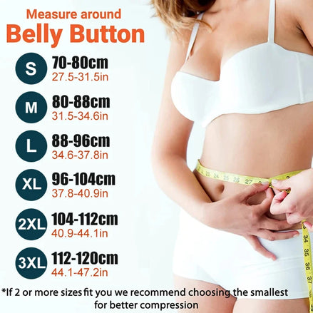 Tummy Control Body Shaper – Adjustable Triple Wrap Waist Belt