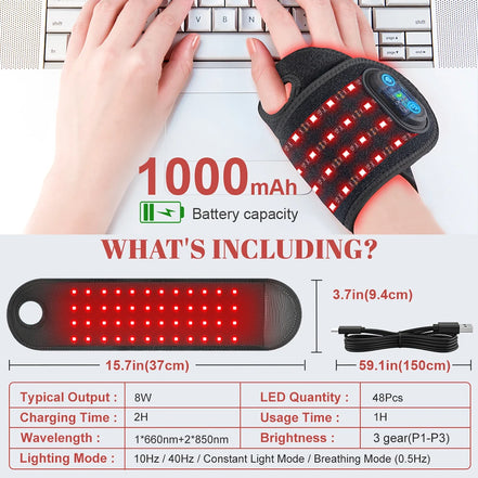 Red Light Therapy Strap