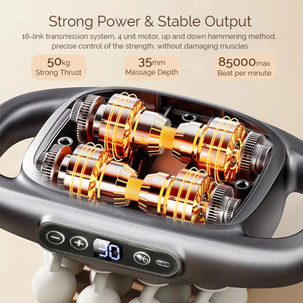 Deep Tissue Massager — Full-Body Relief for Tight, Sore & Tired Muscles