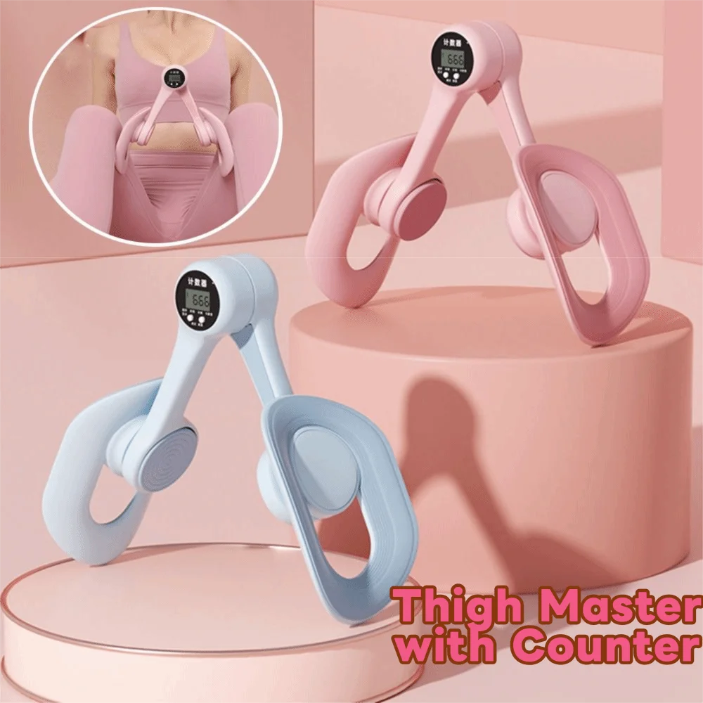 Non-Slip Thigh Master with Counter