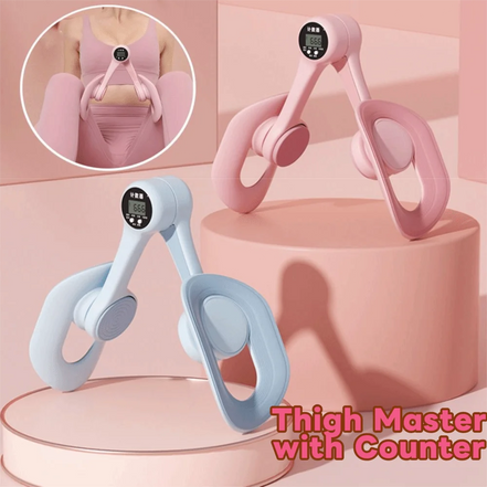 Non-Slip Thigh Master with Counter